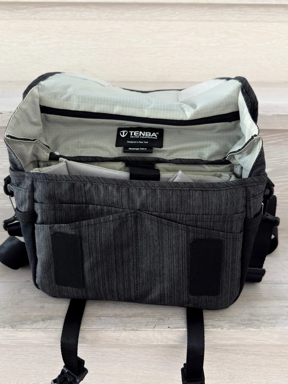 Black Tenba DNA 8 Messenger Bag